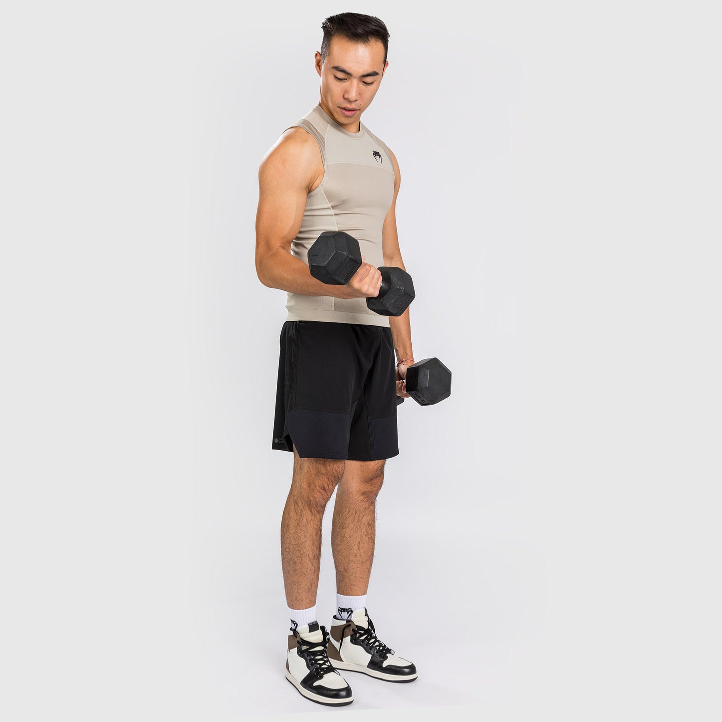 Venum G-Fit Air 래쉬가드 민소매 – 샌드