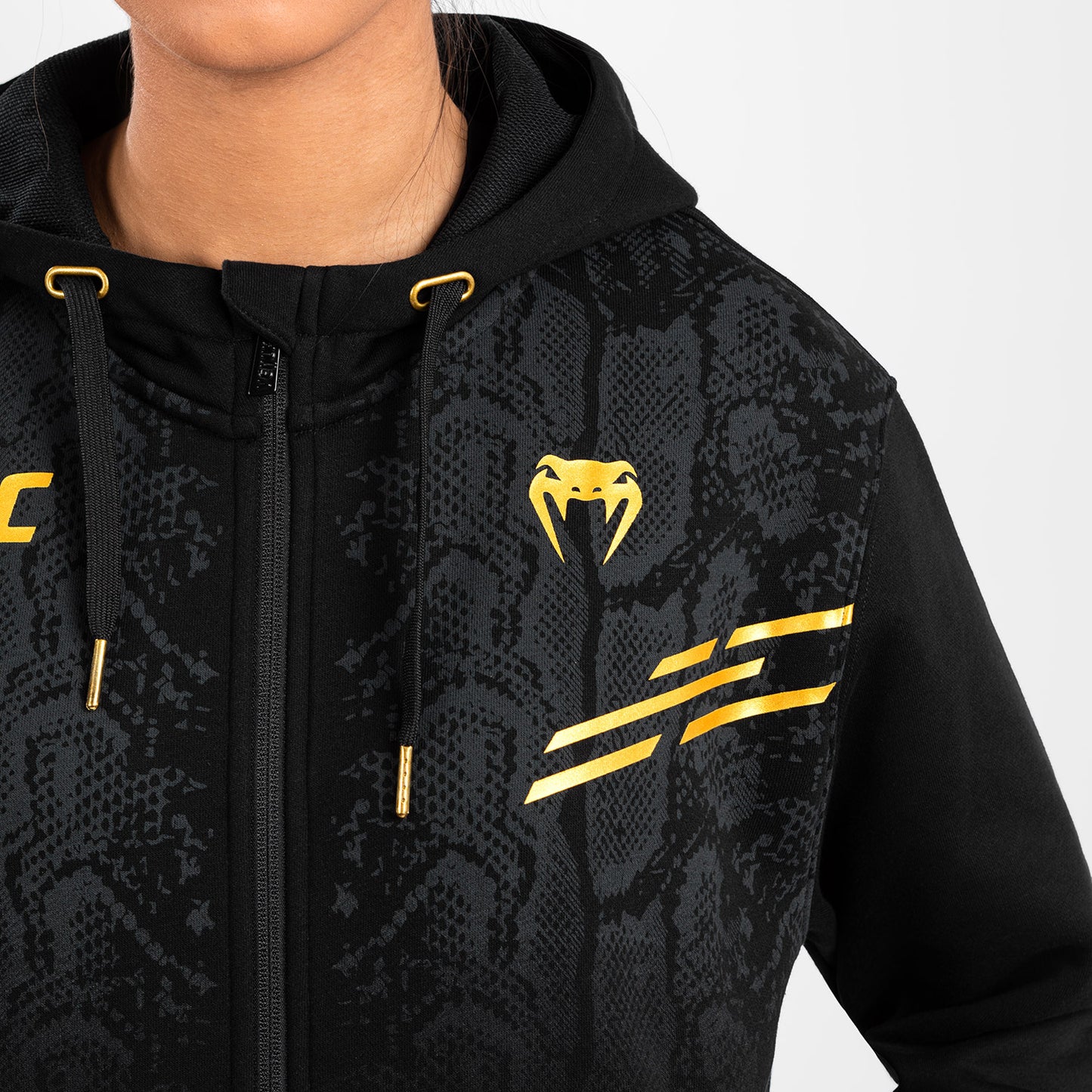UFC Adrenaline by Venum Replica 여성용 집업 후디 – 챔피언