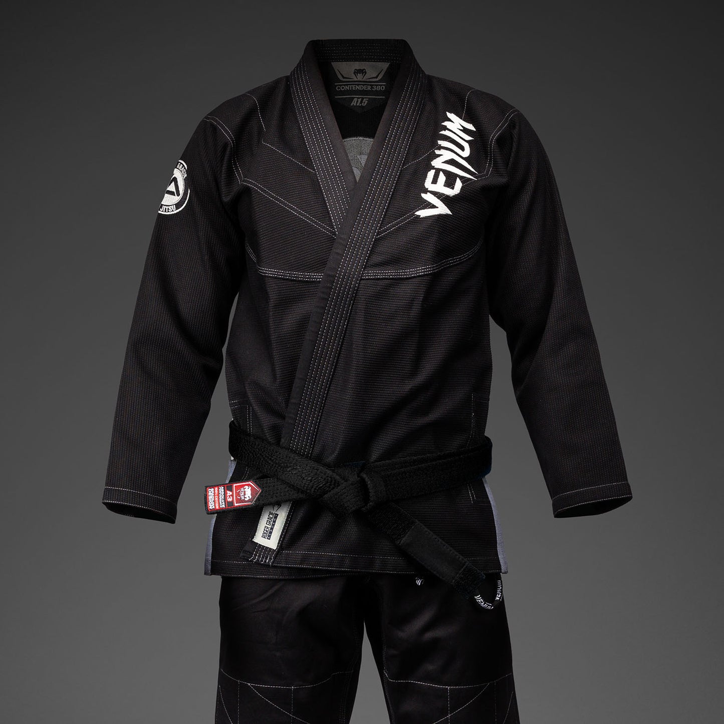 Venum X Roger Gracie Academy 주짓수 도복 – 블랙