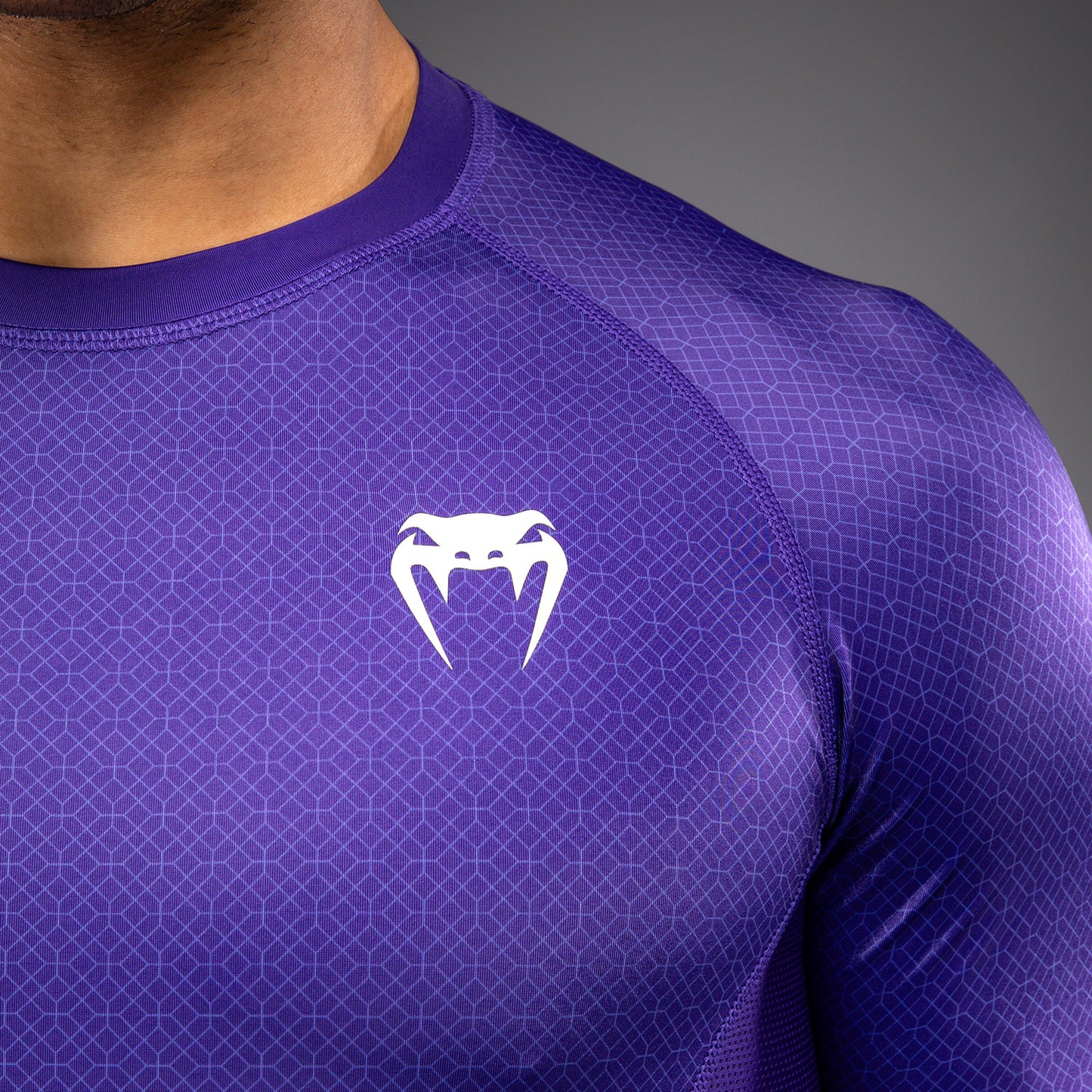 Venum X Roger Gracie Academy 반팔 래쉬가드 – 퍼플