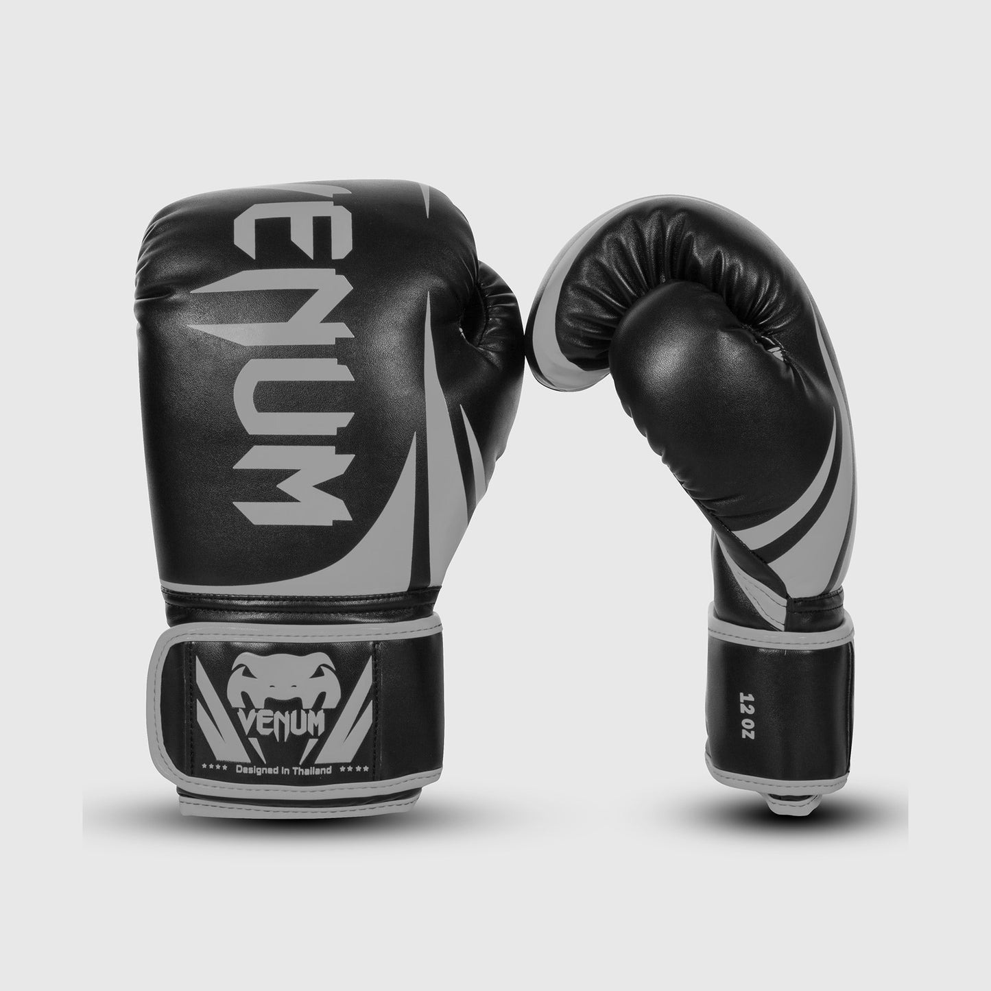 Venum Challenger 2.0 복싱 글러브 – 블랙/그레이