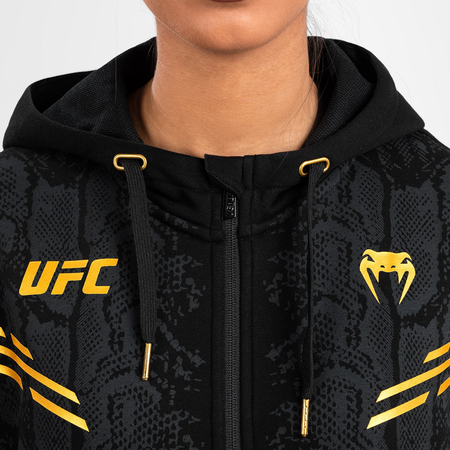 UFC Adrenaline by Venum Replica 여성용 집업 후디 – 챔피언