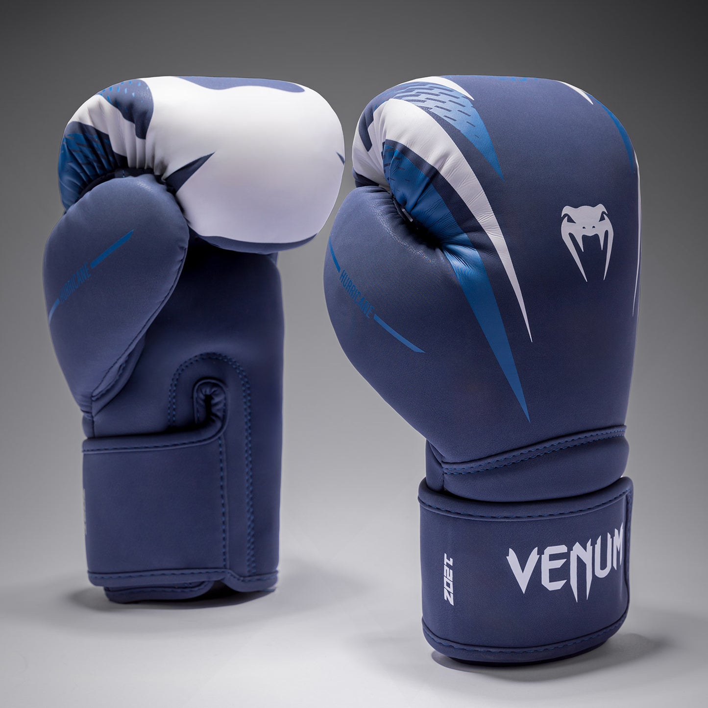 Venum Hurricane 복싱 글러브 – 미드나잇 블루/화이트