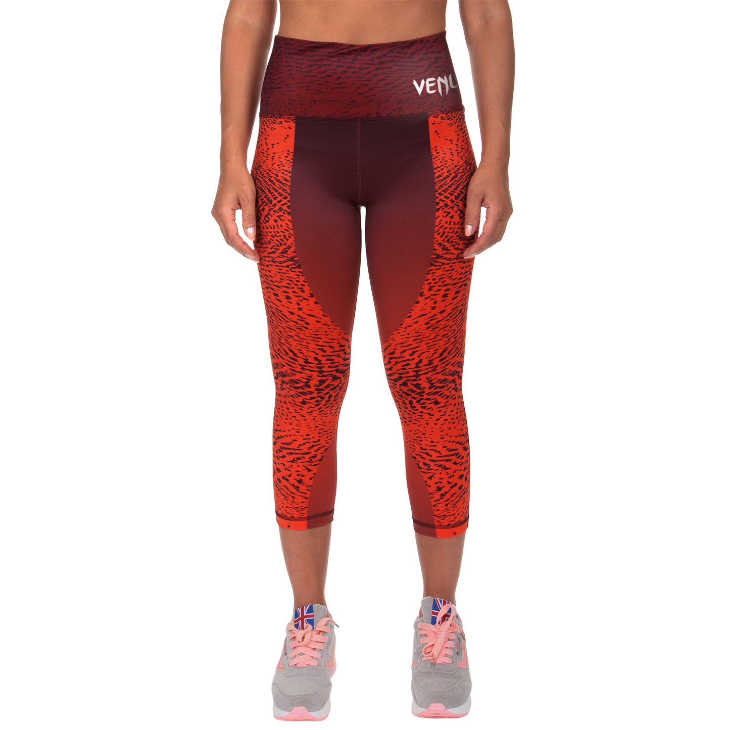 Venum Dune Cropped Leggings - Orange