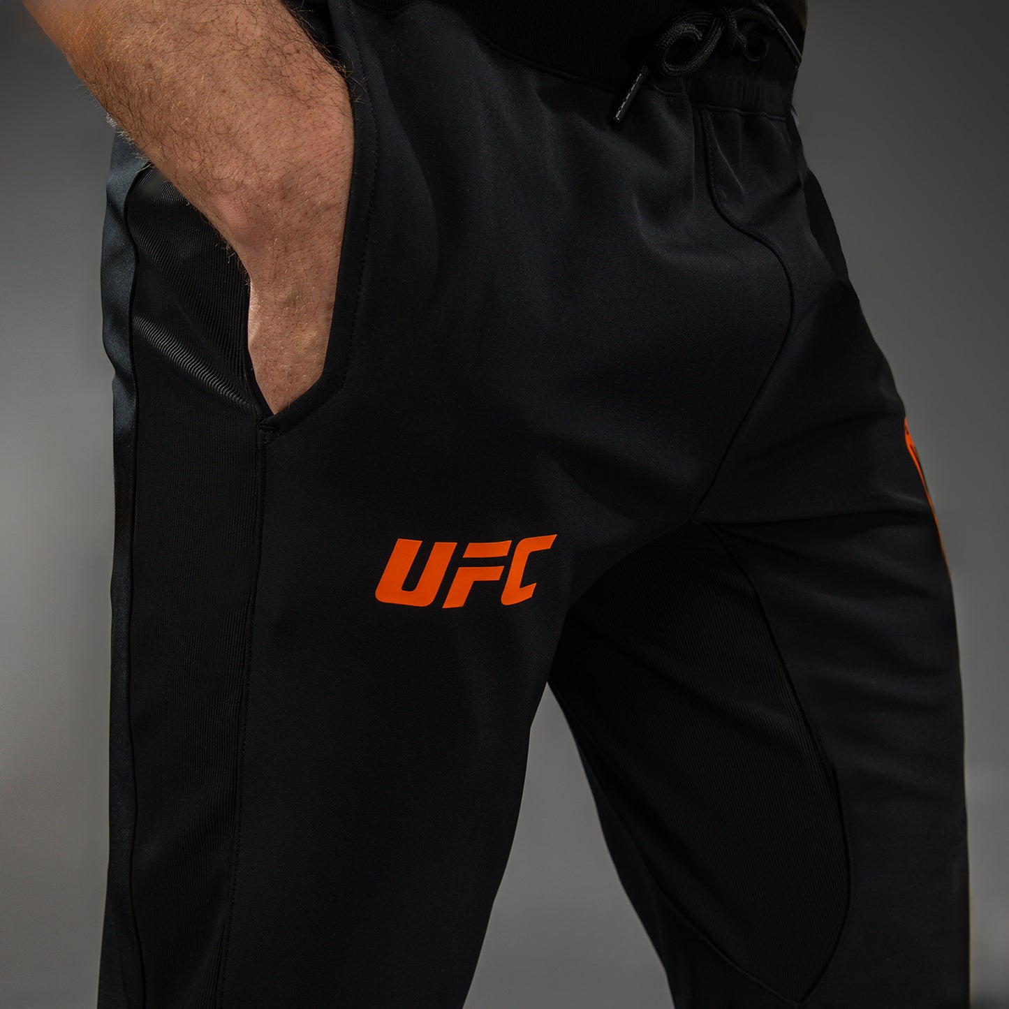 남성용 UFC Zenith by Venum 블랙 오센틱 파이트 위크 팬츠