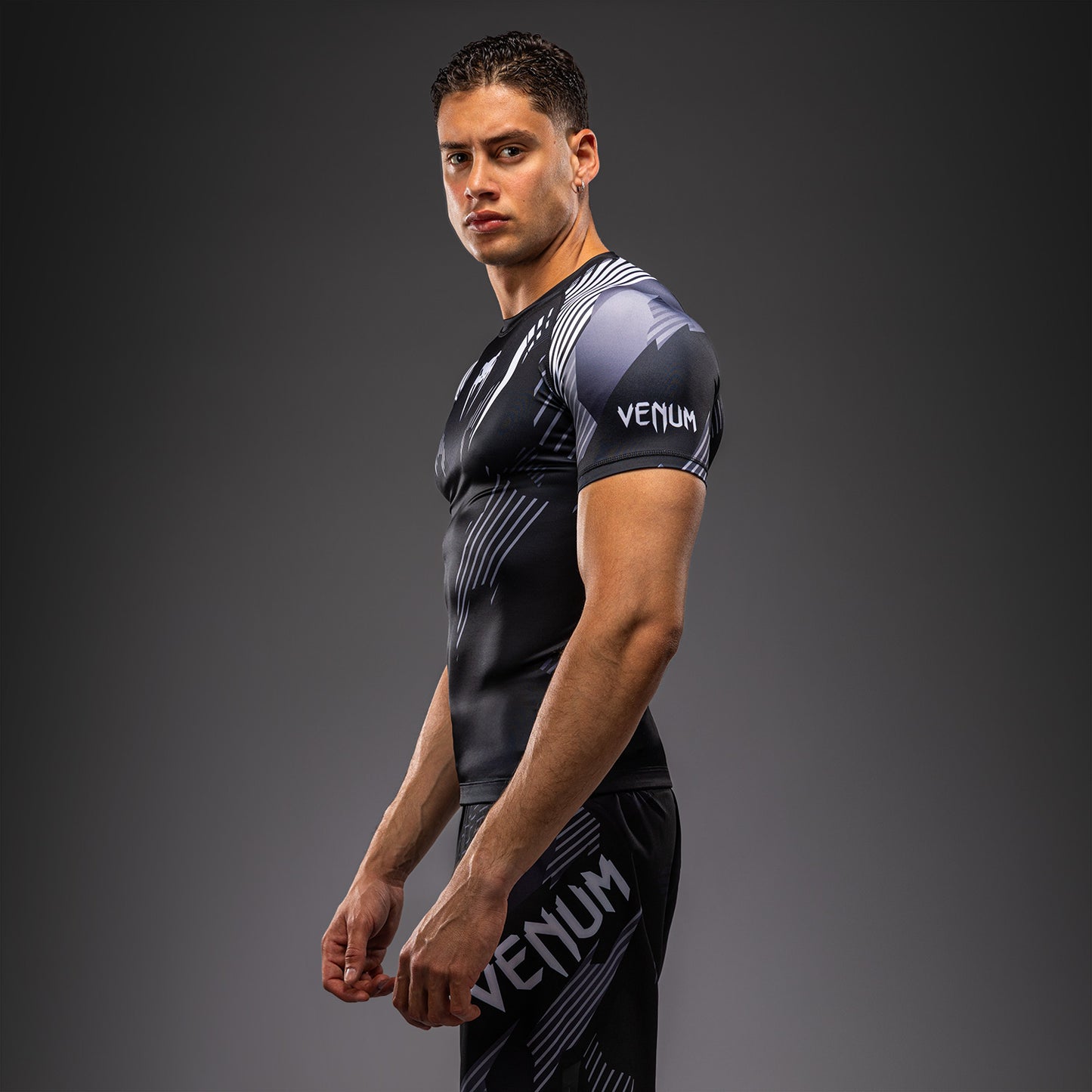 NO-GI 6.0 반팔 래쉬가드 블랙/화이트