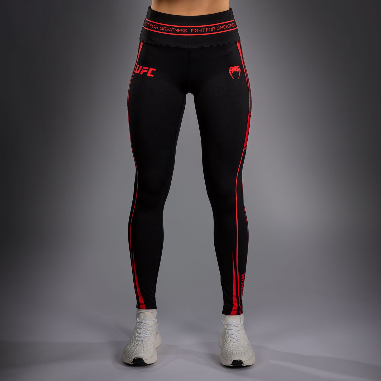 Venum UFC Unity by Venum Authentic Fight Week 여성 기능성 컴프레션 타이츠 - 블랙