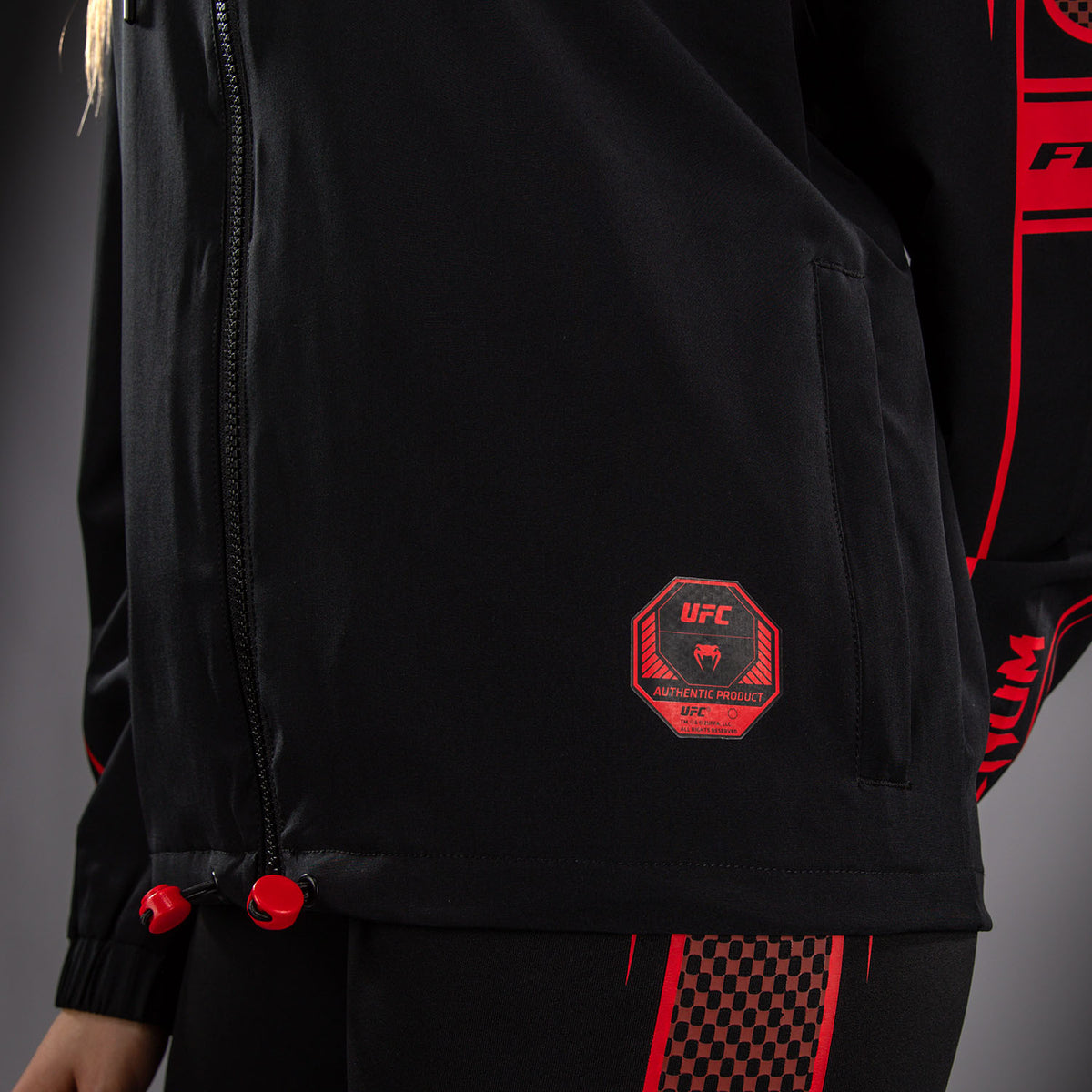 Venum UFC Unity by Venum Authentic Fight Week 여성 집업 후디 - 블랙