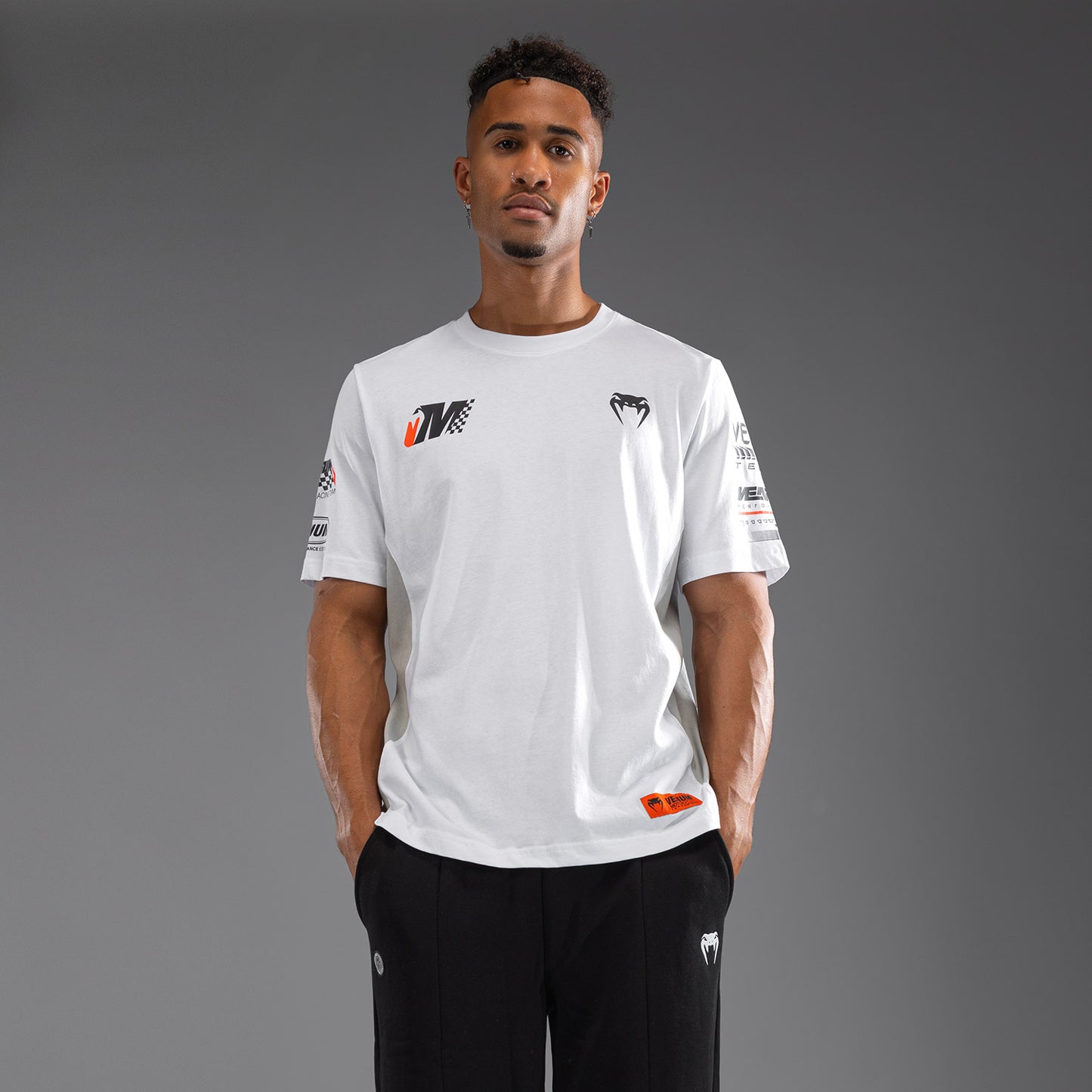Venum Motorsport 티셔츠 – 스노우 화이트