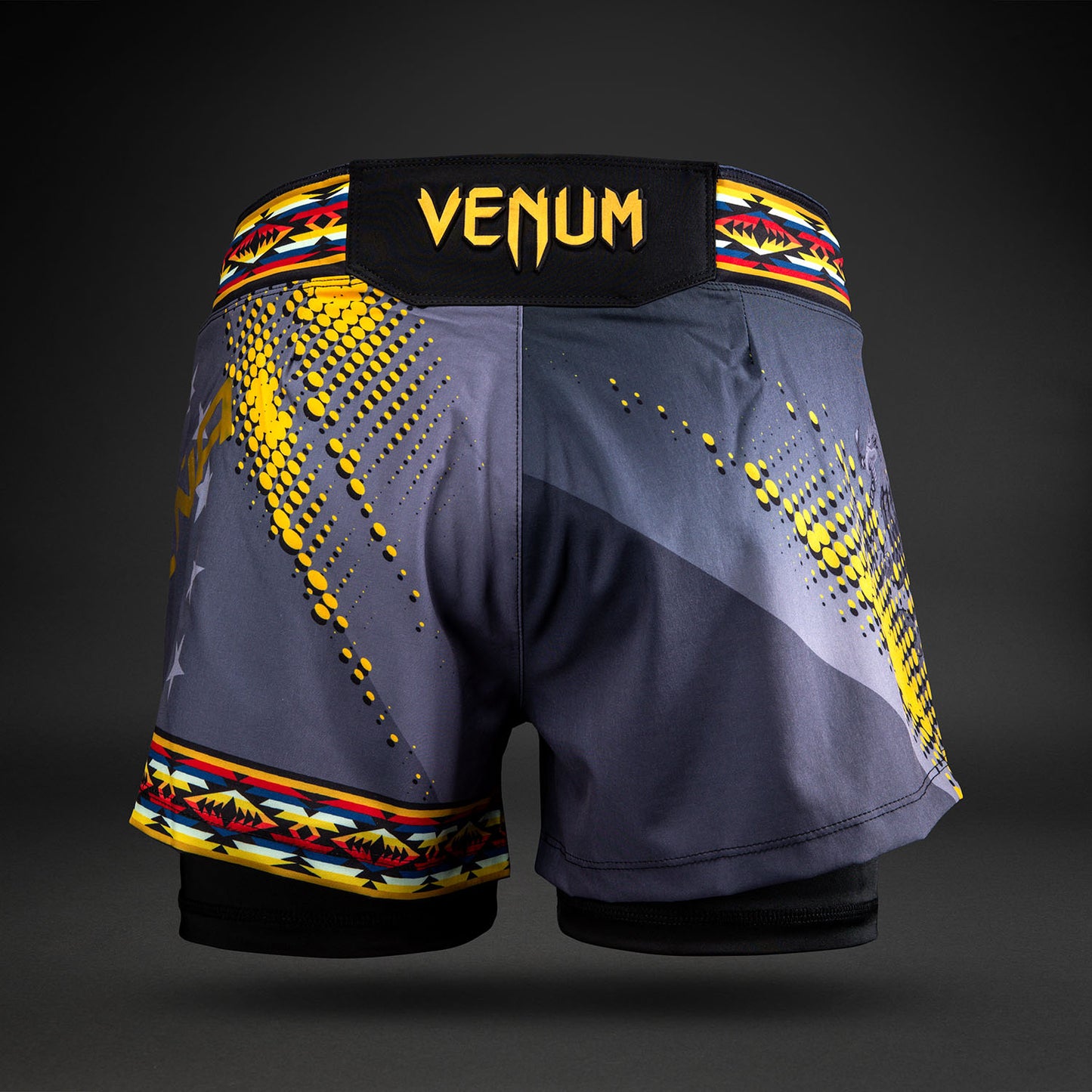 Women’s UFC Unrivaled by Venum 블랙 Julianna Peña 쇼츠핏 파이트 쇼츠