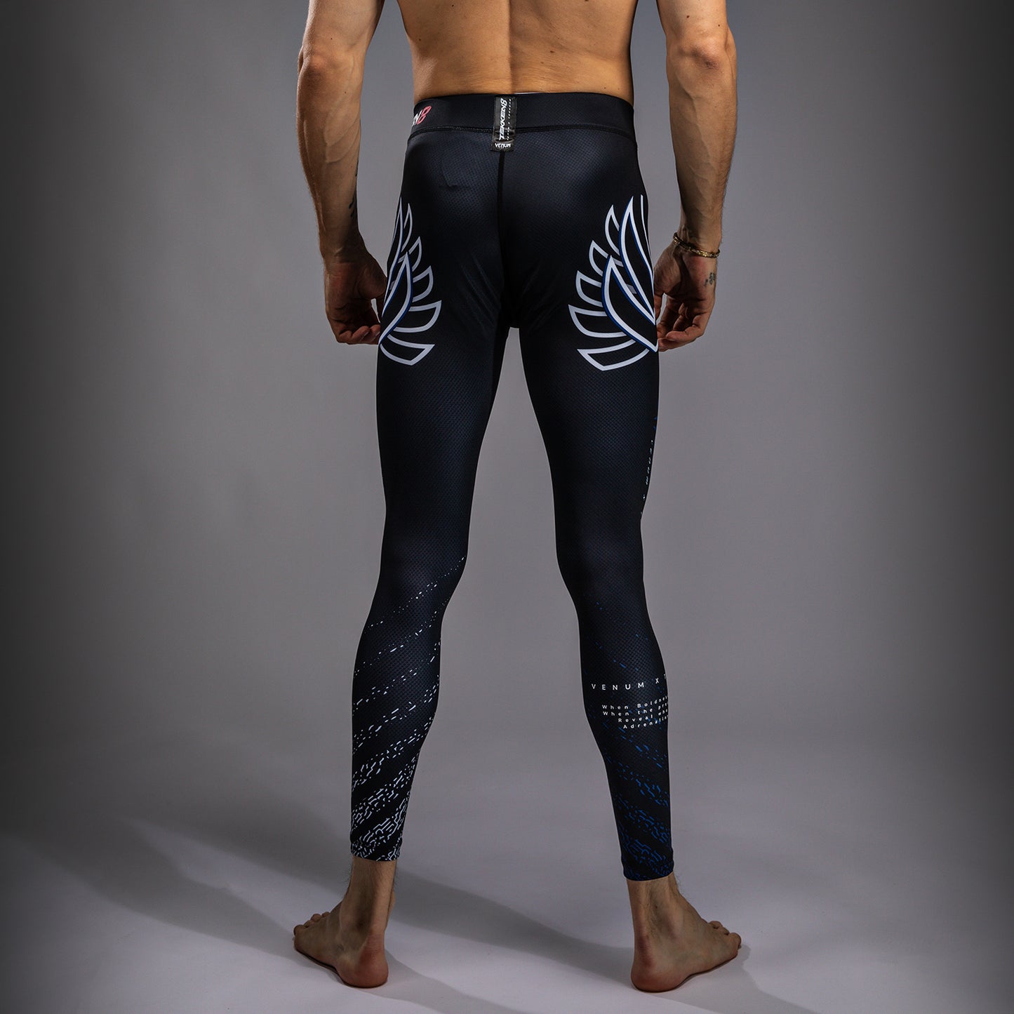 Venum x TEKKEN 8 - Jin Kazama 스패츠 - 블루/블랙/화이트