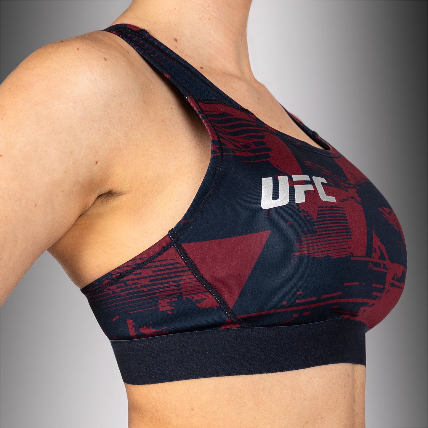 Women's UFC Zenith by Venum 네이비 블루 어센틱 파이트 위크 스포츠 브라