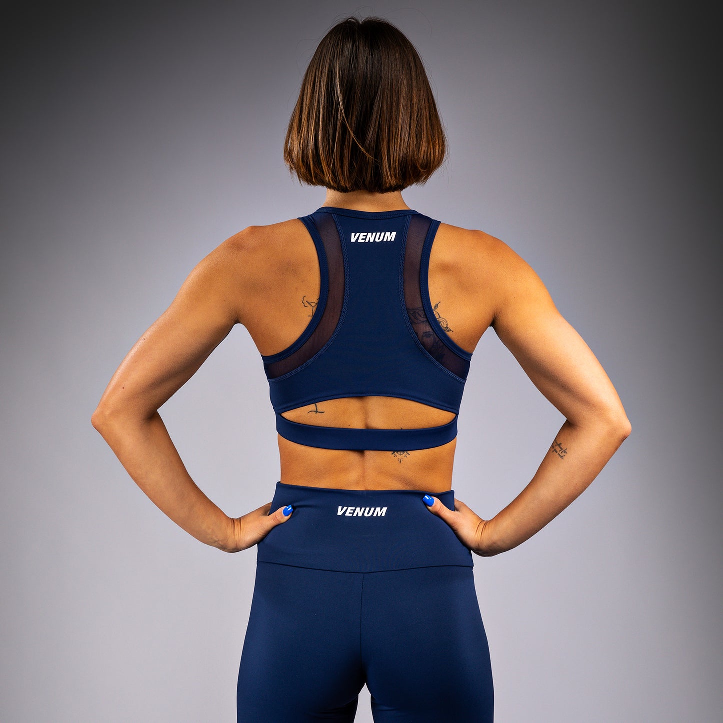 Venum Aero XT 스포츠 브라 – 인디고 핑크