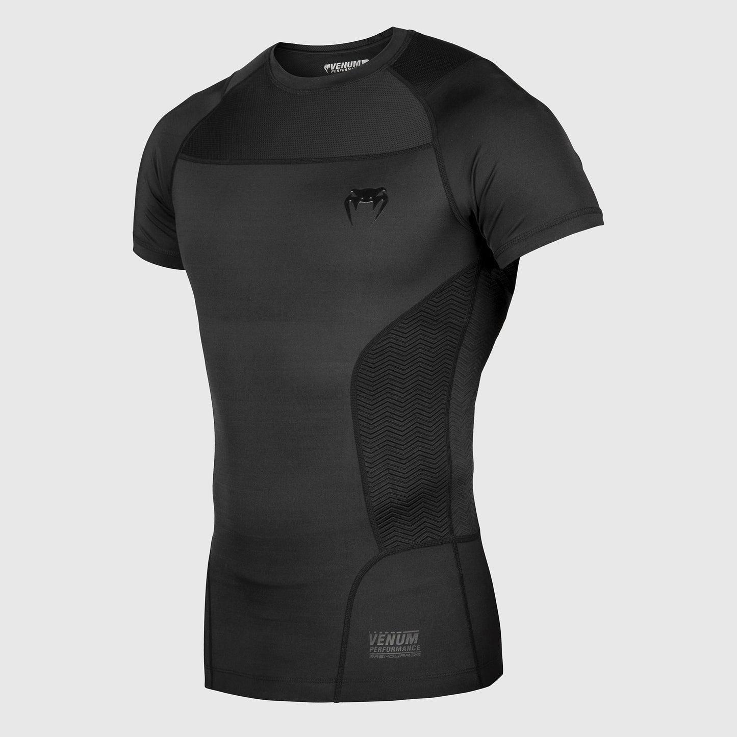 Venum G-Fit 래쉬가드 – 반팔 – 블랙