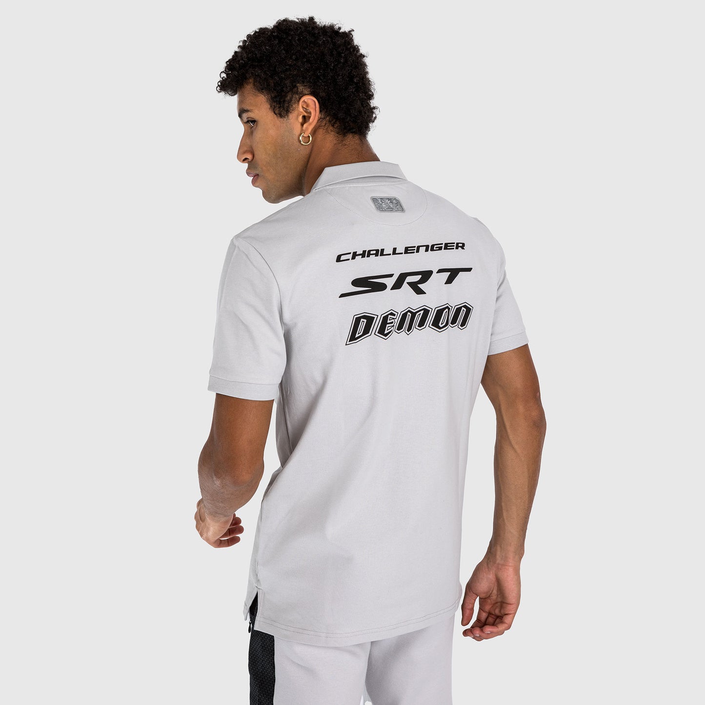Venum x Dodge Demon 170 남성용 폴로 셔츠 – 그레이