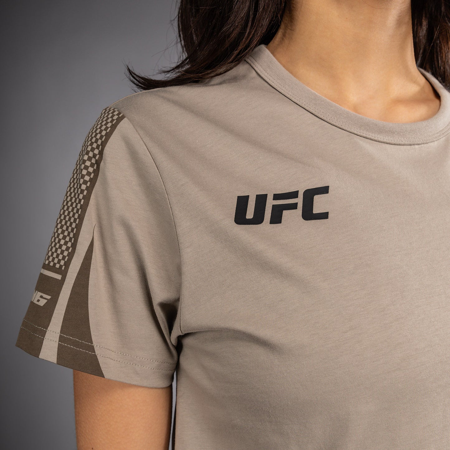 Venum UFC Unity by Venum Authentic Fight Week 여성 반팔 티셔츠 - 샌드