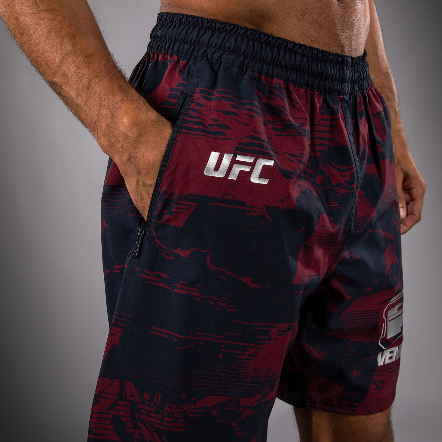 Men's UFC Zenith by Venum 네이비 블루 어센틱 파이트 위크 퍼포먼스 쇼츠