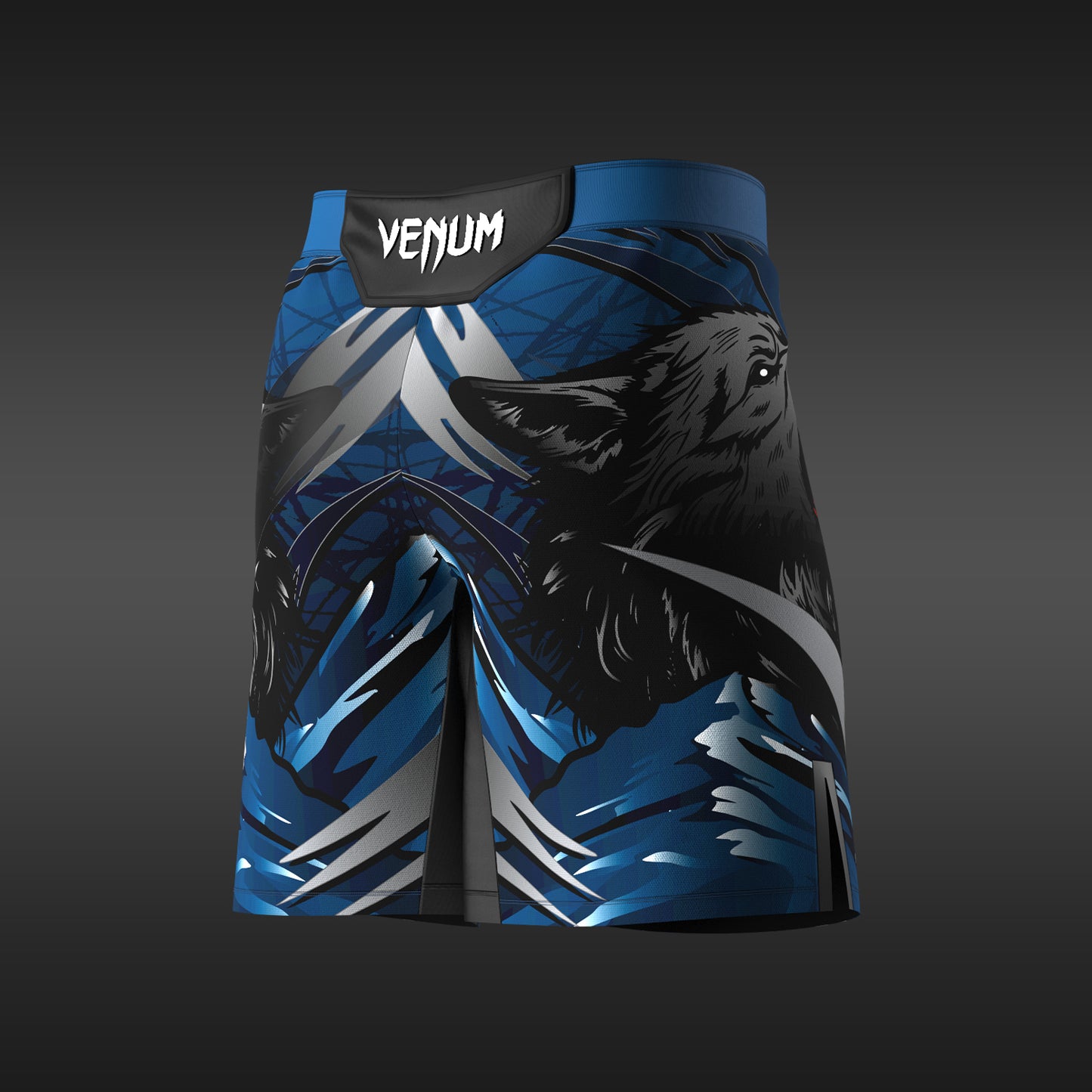 Men’s Unrivaled by Venum 블루 카므자트 치마에프 롱 핏 파이트 쇼츠