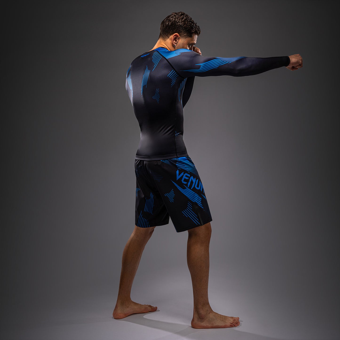 NO-GI 6.0 긴팔 래쉬가드 블랙/블루
