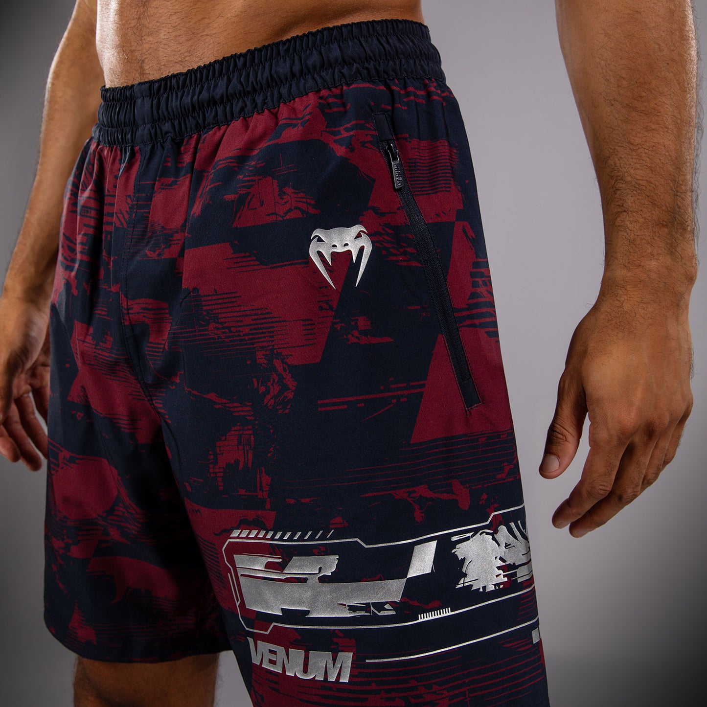Men's UFC Zenith by Venum 네이비 블루 어센틱 파이트 위크 퍼포먼스 쇼츠