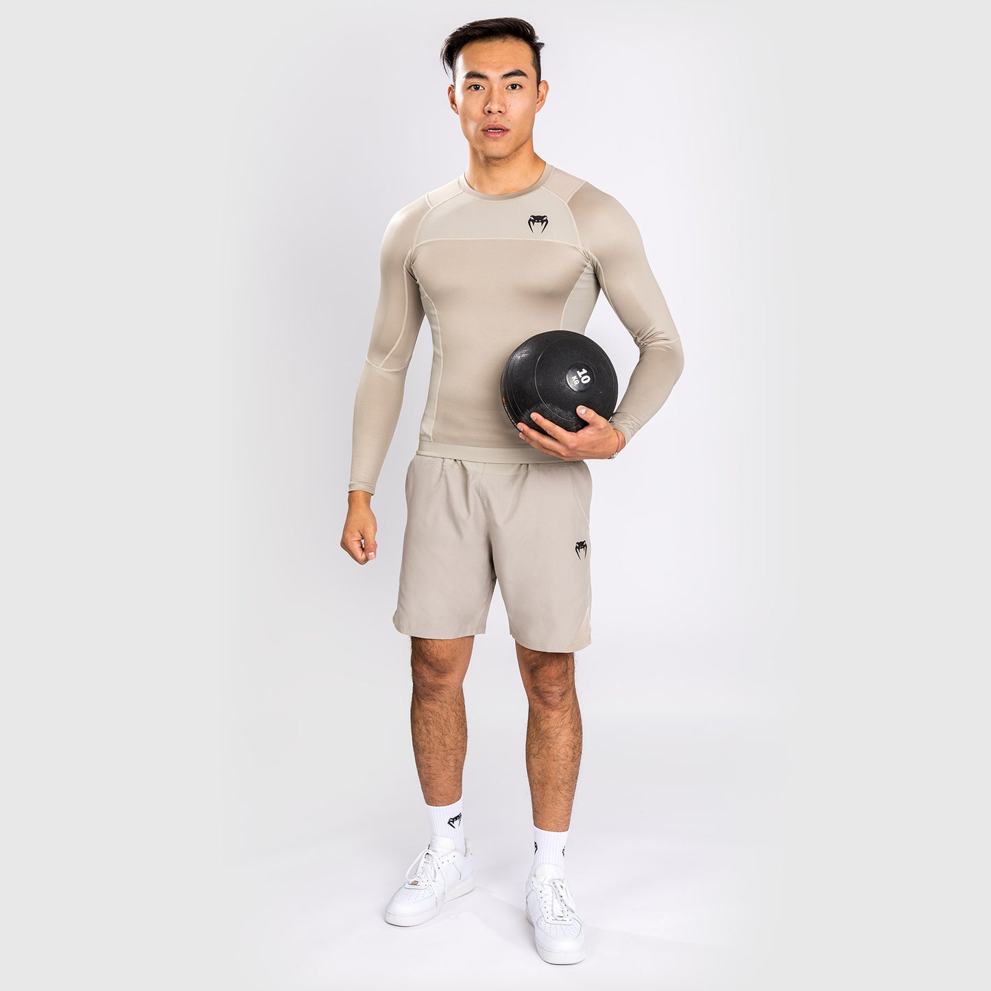 Venum G-Fit Air 래쉬가드 긴팔 – 샌드