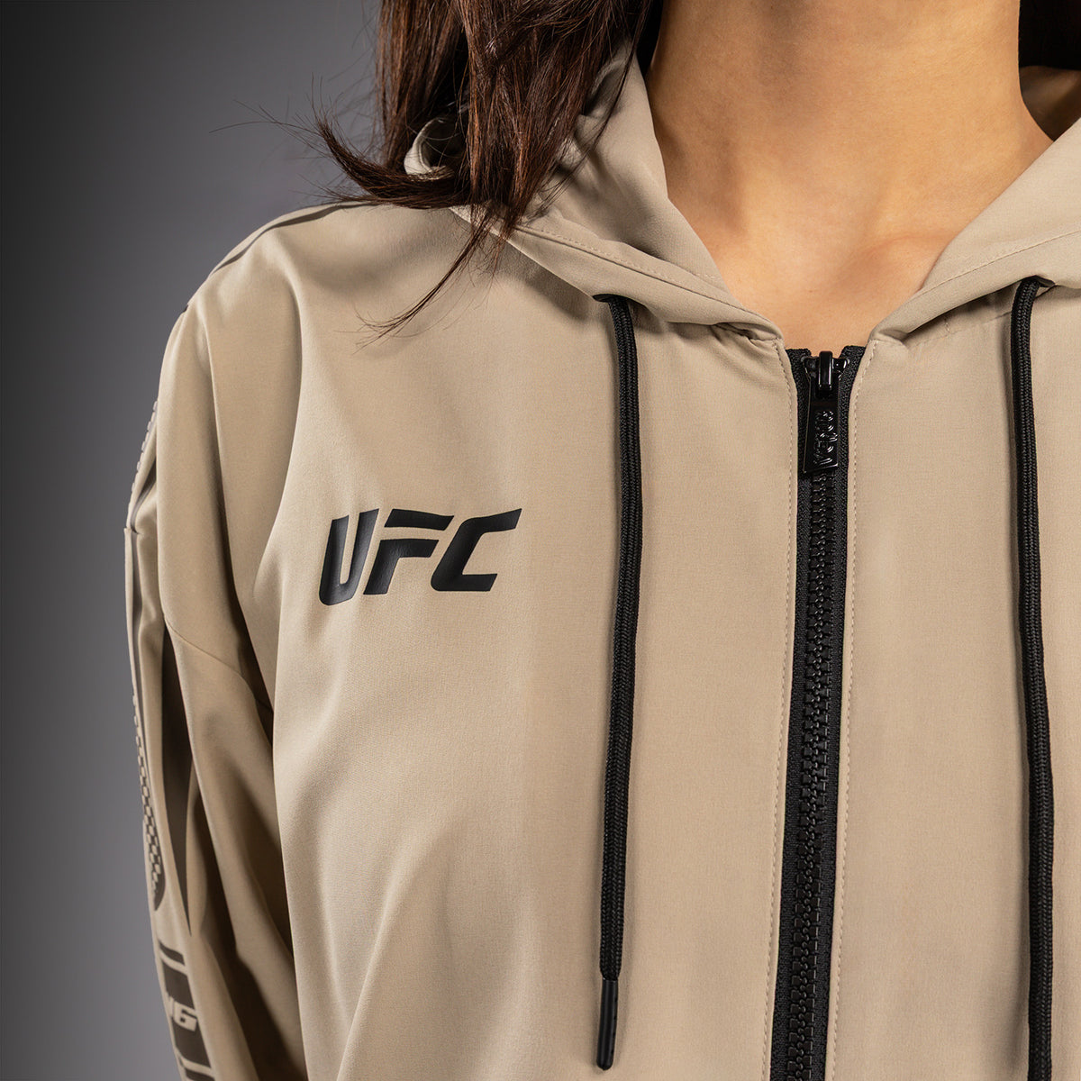 Venum UFC Unity by Venum Authentic Fight Week 여성 집업 후디 - 샌드