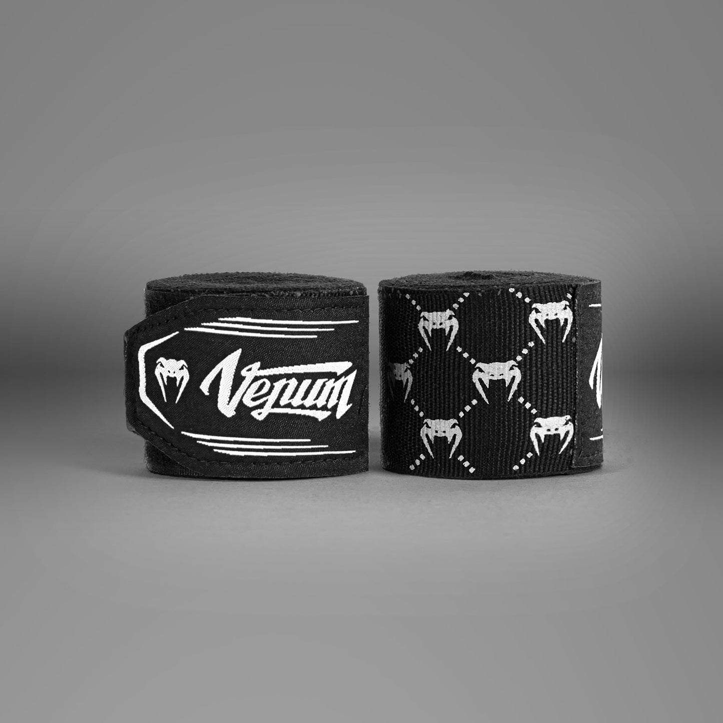Venum Kontact Evo 모노그램 복싱 핸드랩 – 블랙/화이트