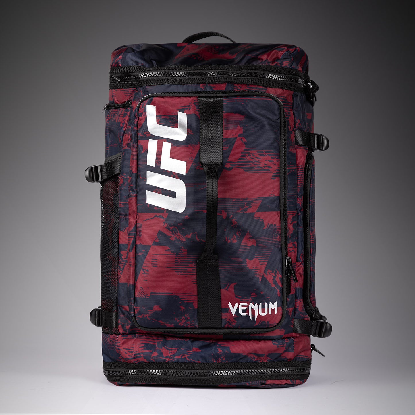 Unisex UFC Zenith by Venum 버건디 어센틱 파이트 위크 기어 백 (48L)