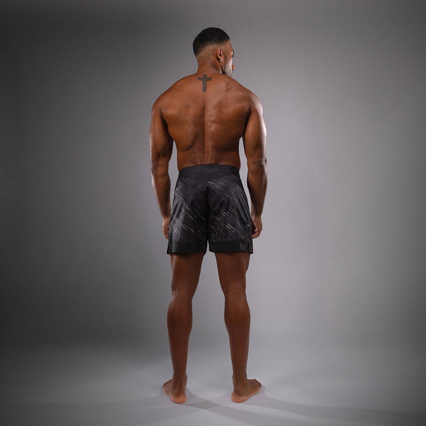 Venum Rapid Light 파이트 쇼츠 – 블랙/스톰 그레이