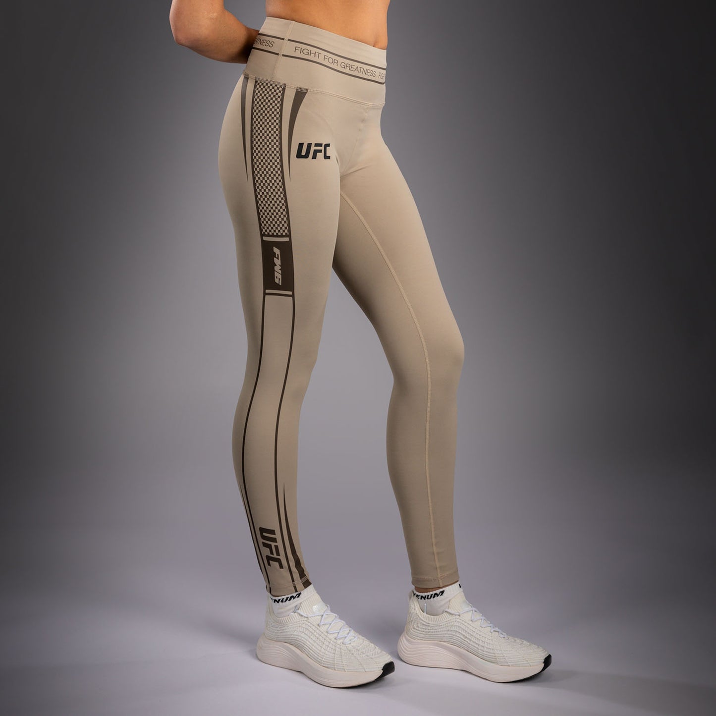 Venum UFC Unity by Venum Authentic Fight Week 여성 기능성 컴프레션 타이츠 - 샌드
