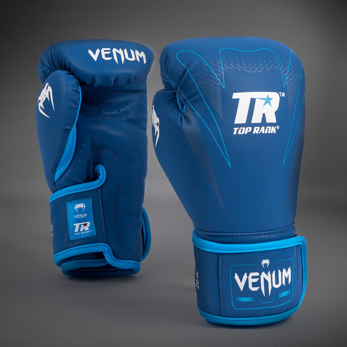 Venum x Top Rank Original Impact 복싱 글러브 – 네이비 블루