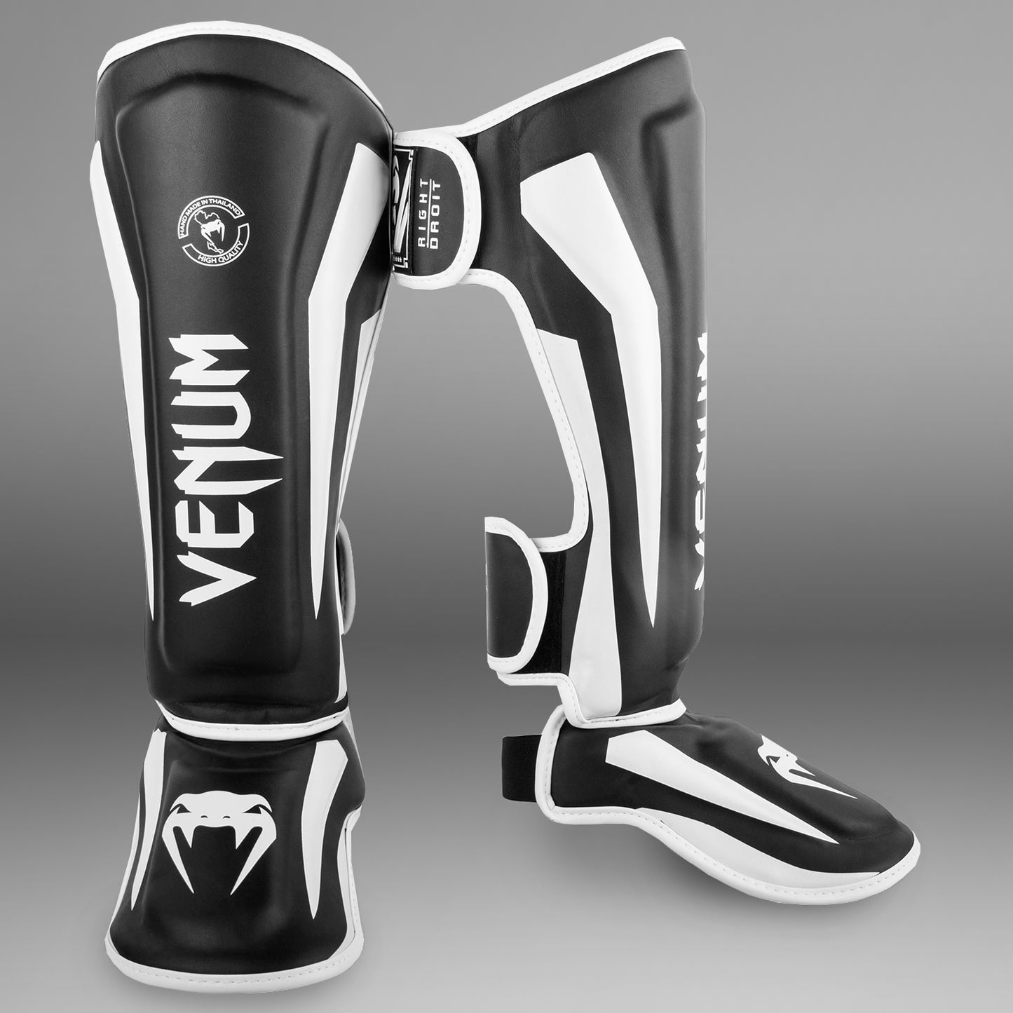 Venum Elite Standup 정강이 보호대 – 블랙/화이트
