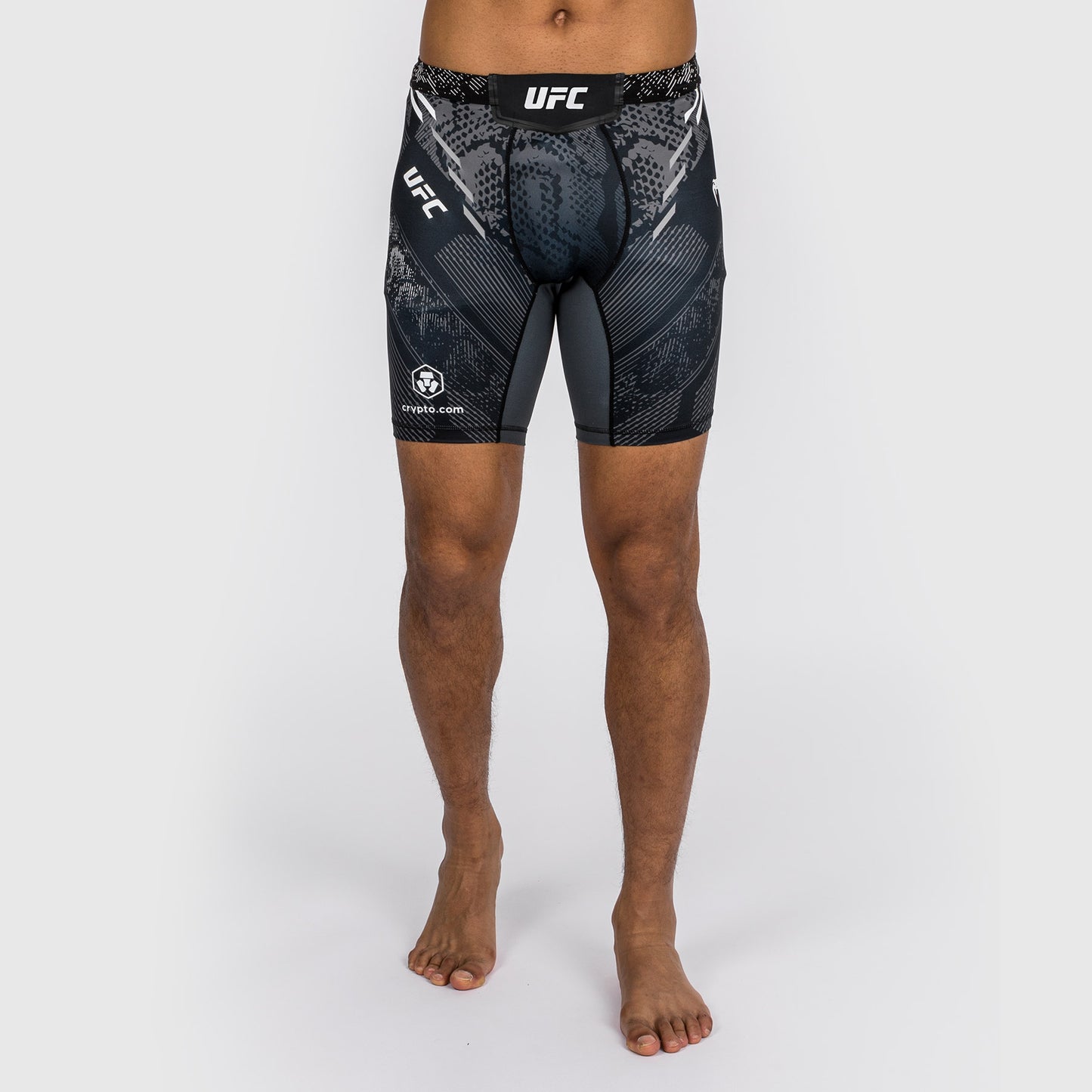 UFC Adrenaline by Venum 남성용 발리 투도 쇼츠 – 블랙