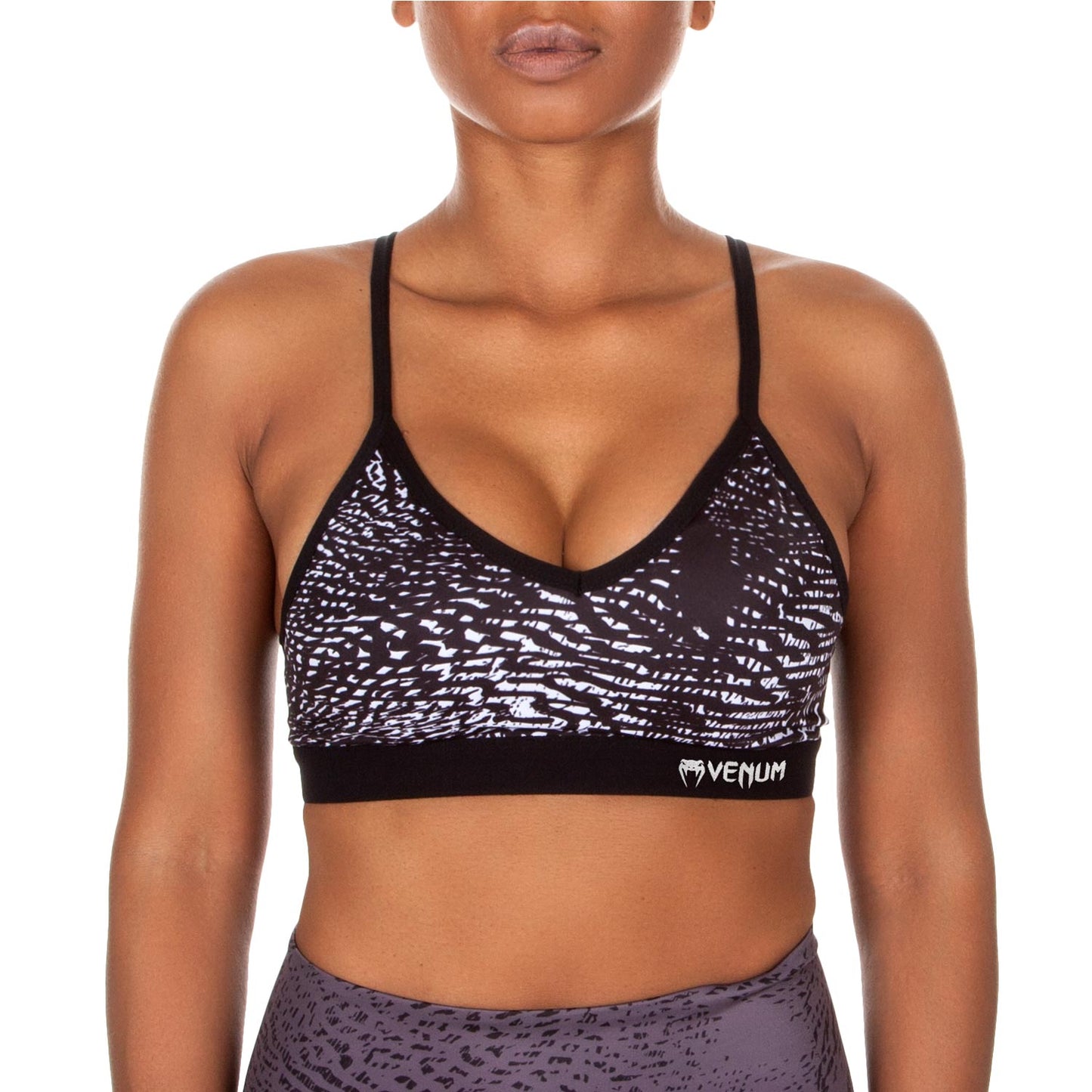 Venum Dune Sports Bra - Black/White