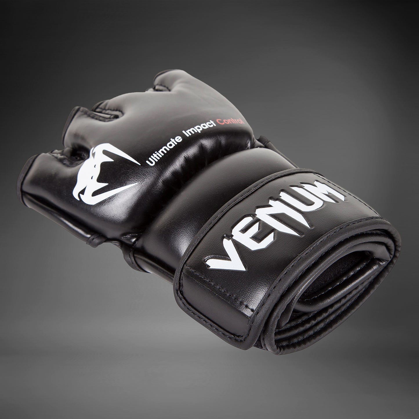 Venum Impact MMA 글러브 - Skintex 가죽 - 블랙