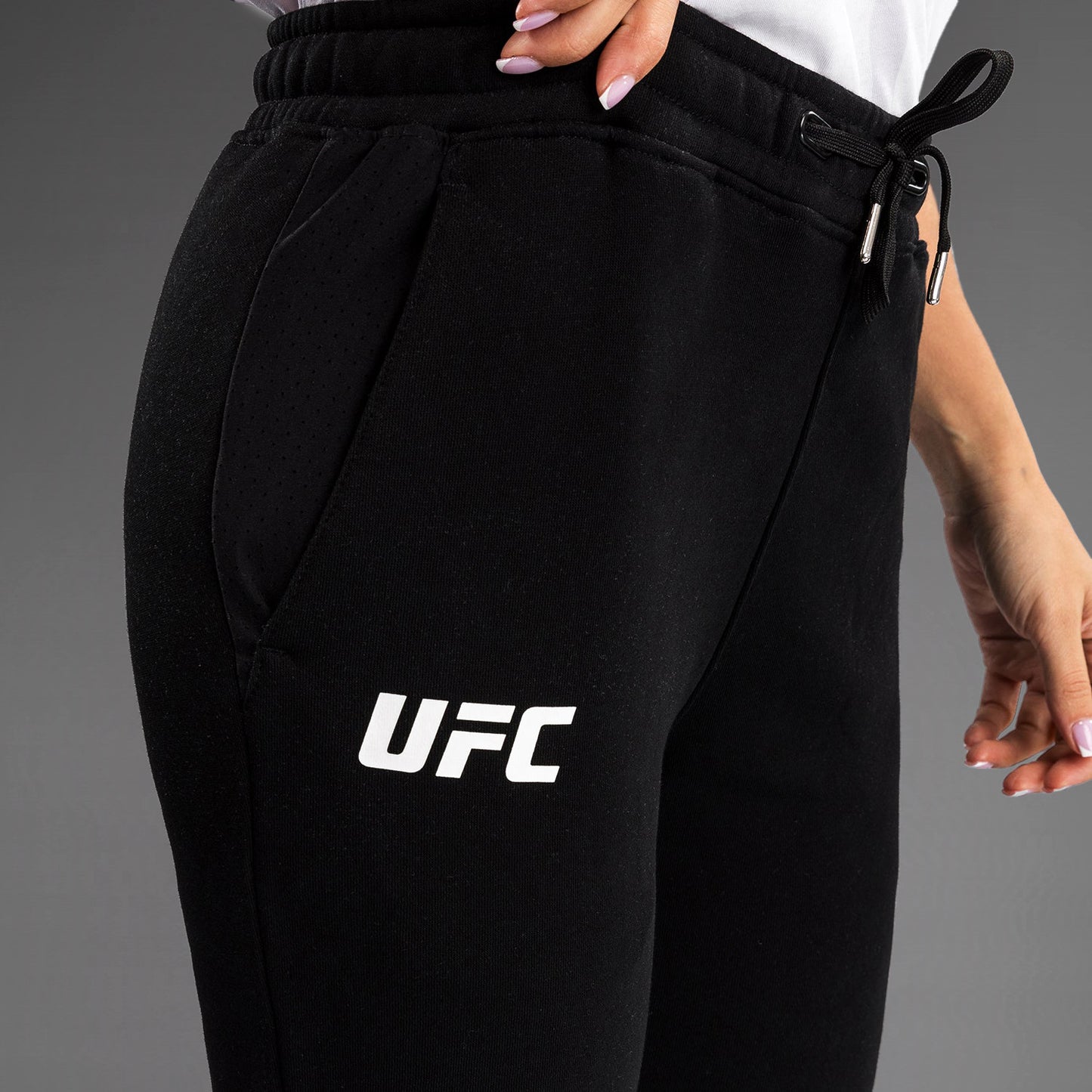 UFC Fusion by Venum 여성용 레플리카 팬츠 – 블랙