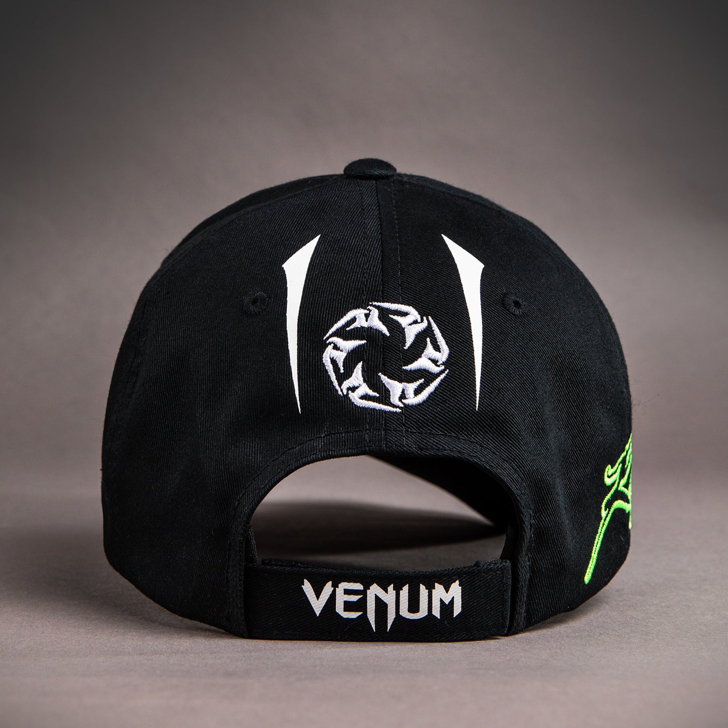 Venum x Bud Racing 캡 – 블랙/화이트/라임 그린
