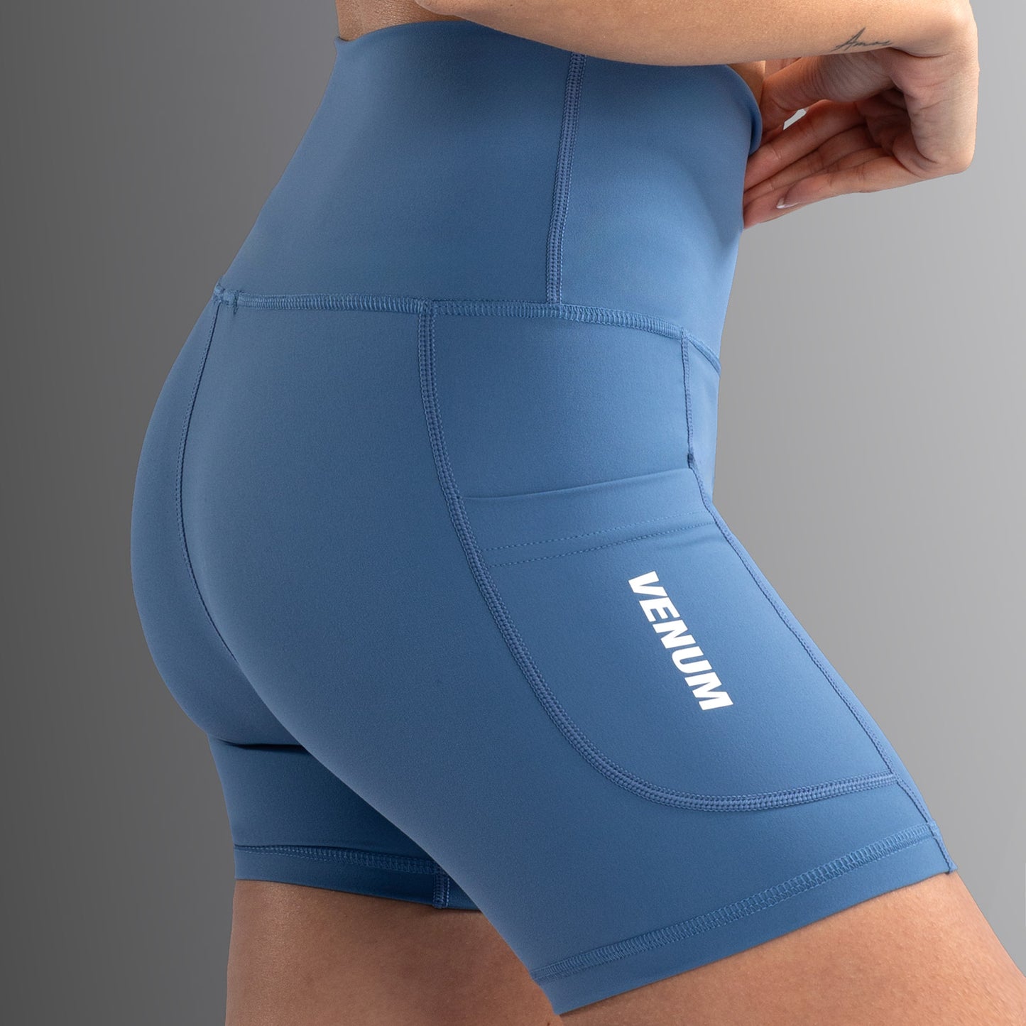 Venum Essential 여성용 바이크 쇼츠 – 스톰 블루