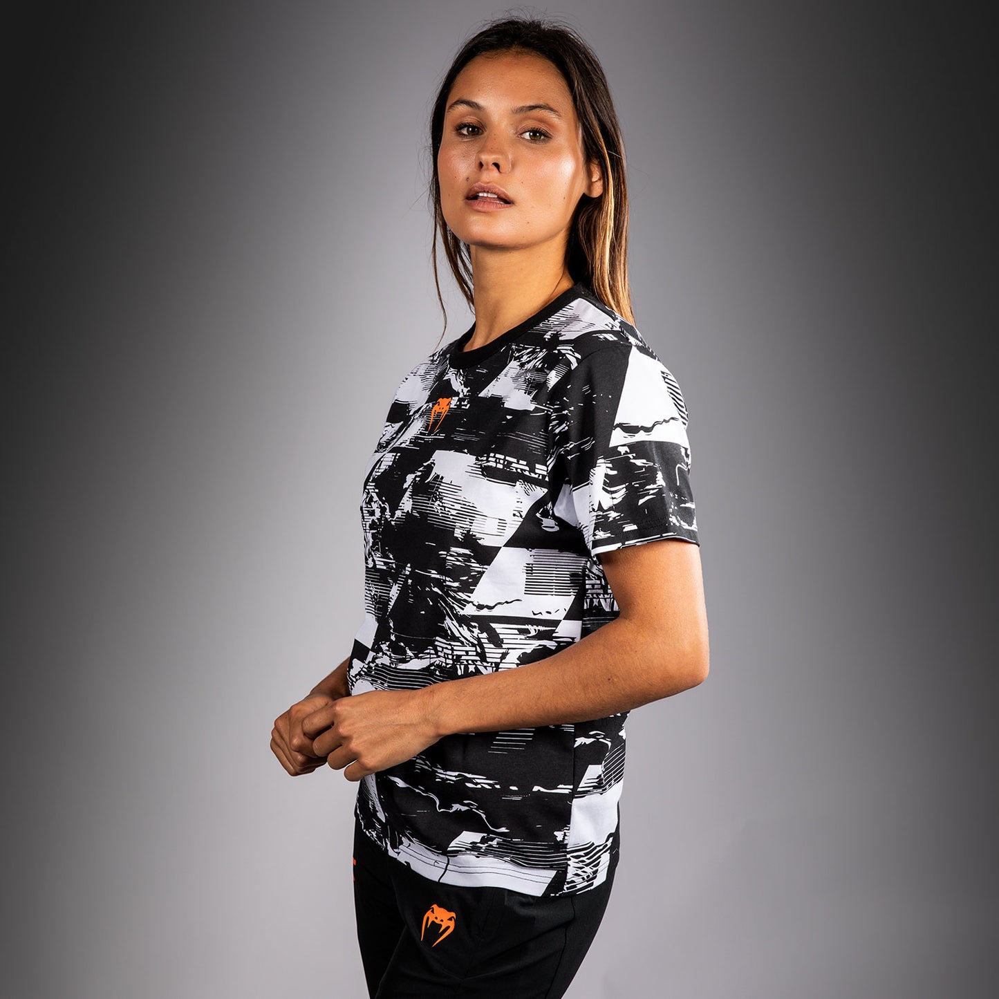 Women's UFC Zenith by Venum 화이트 반팔 티셔츠
