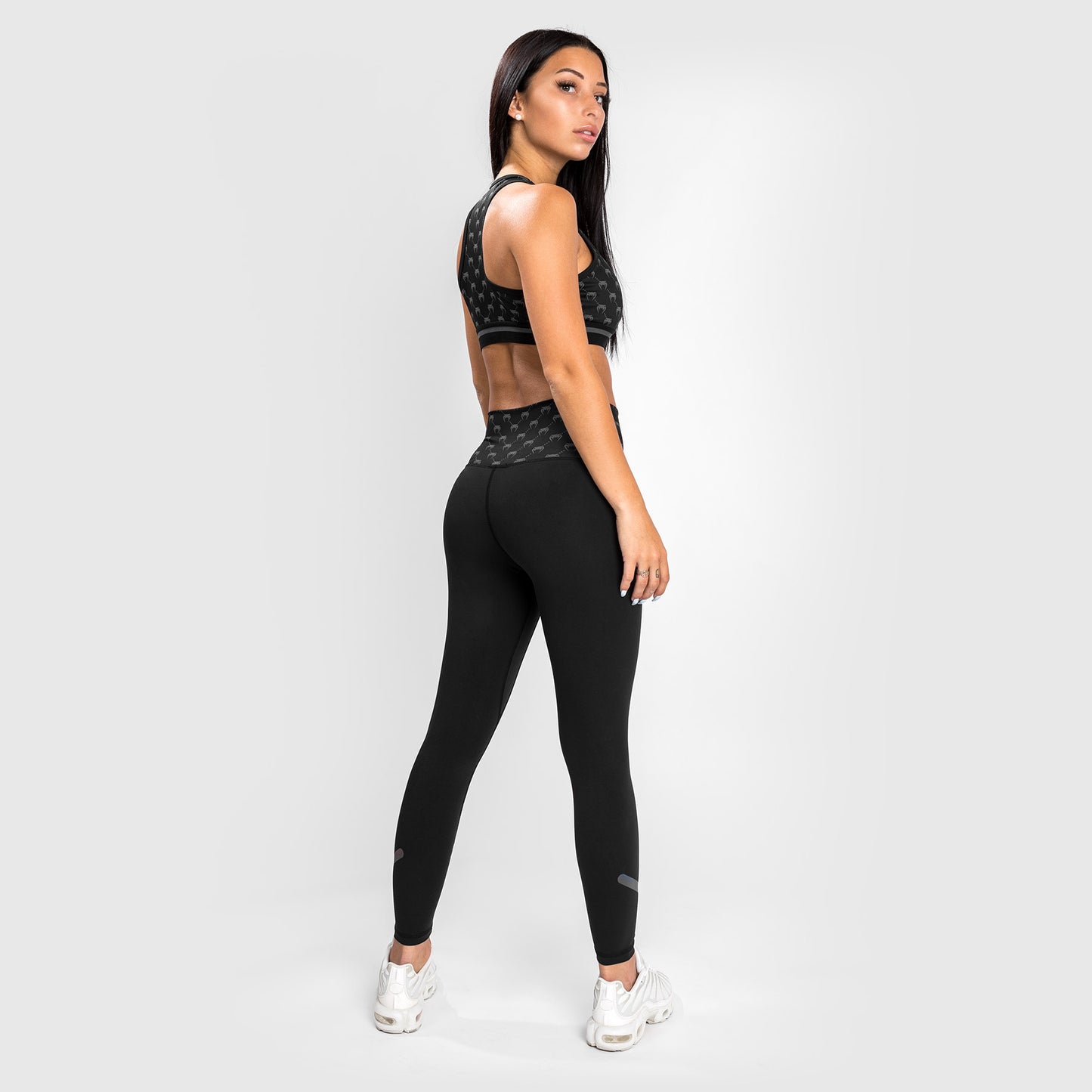 Venum Monogram 7/8 레깅스 – 블랙/핑크 골드