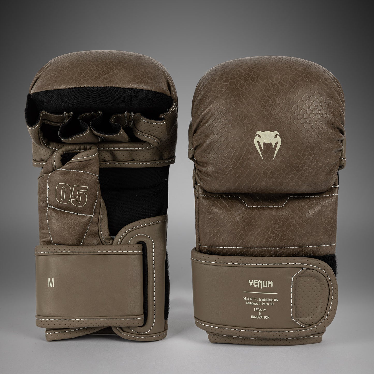 Venum Impact Evo Scales MMA 스파링 글러브 – 브라운