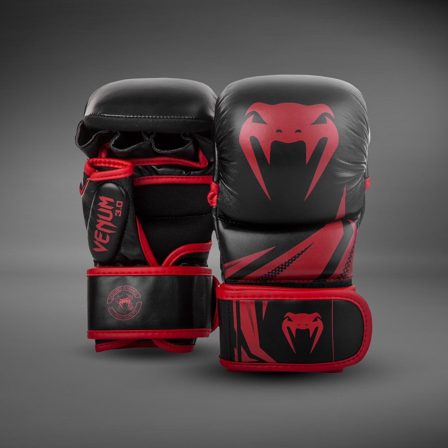 Venum Challenger 3.0 스파링 글러브 – 블랙/레드