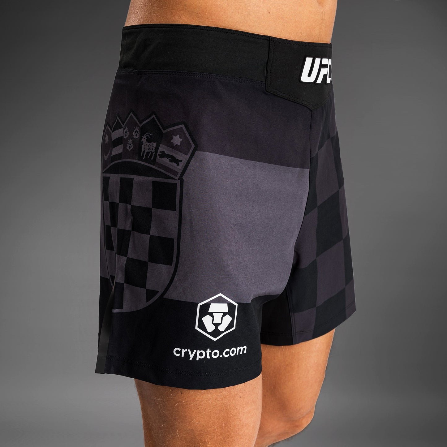 Men's UFC Unrivaled by Venum 블랙 Stipe Miocic 파이트 쇼츠