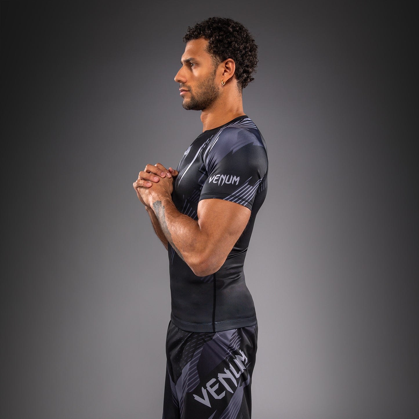 NO-GI 6.0 반팔 래쉬가드 블랙/그레이