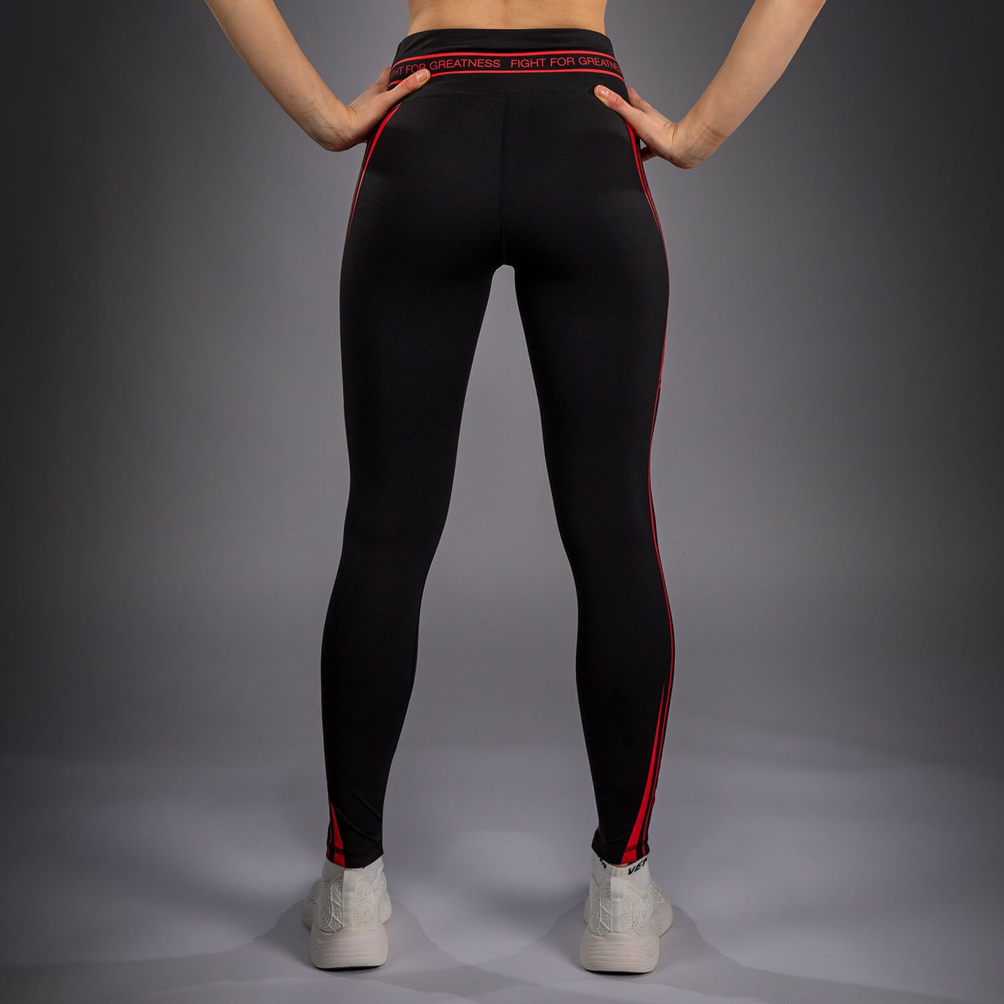 Venum UFC Unity by Venum Authentic Fight Week 여성 기능성 컴프레션 타이츠 - 블랙
