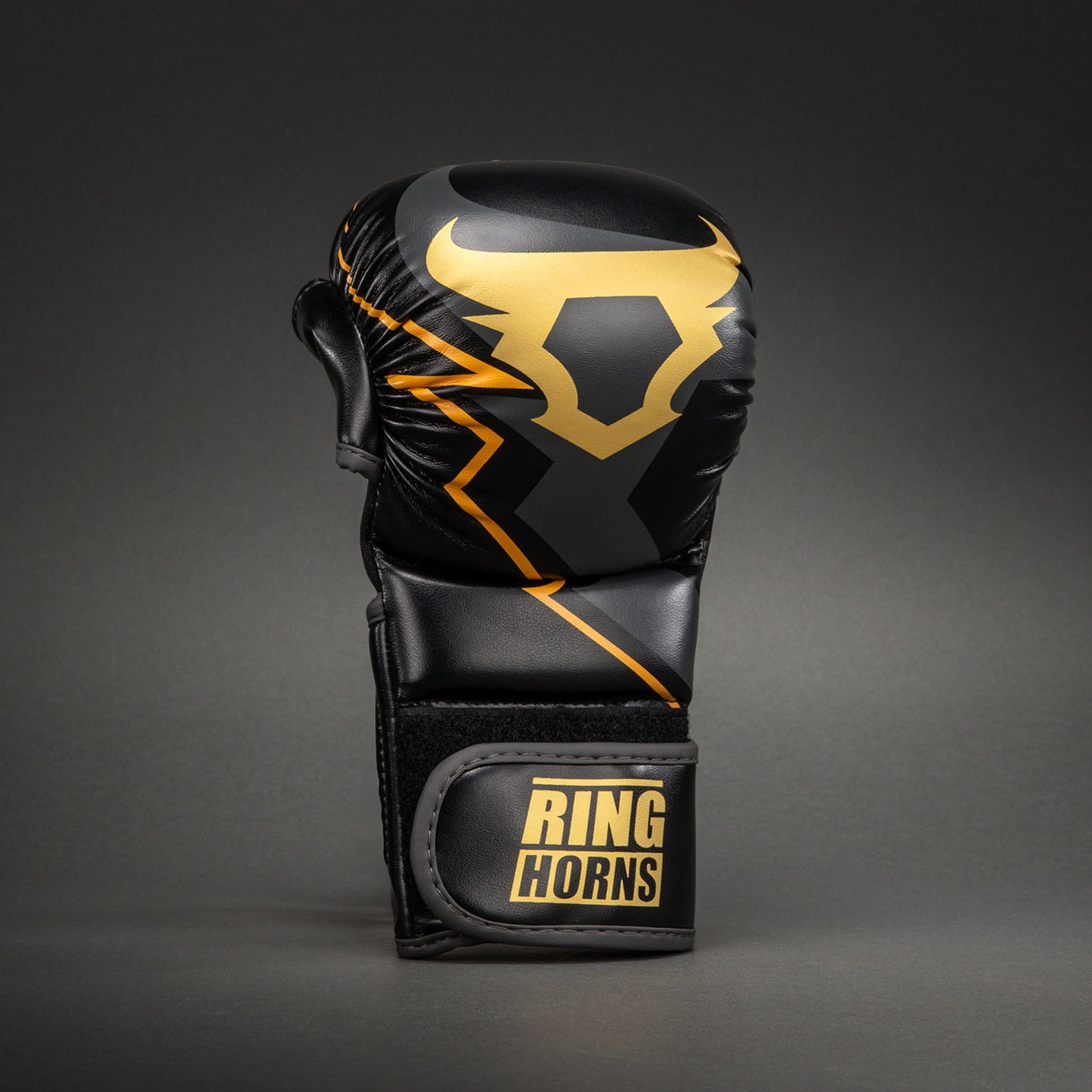 Ringhorns Charger by Venum MMA 스파링 글러브 – 블랙/골드