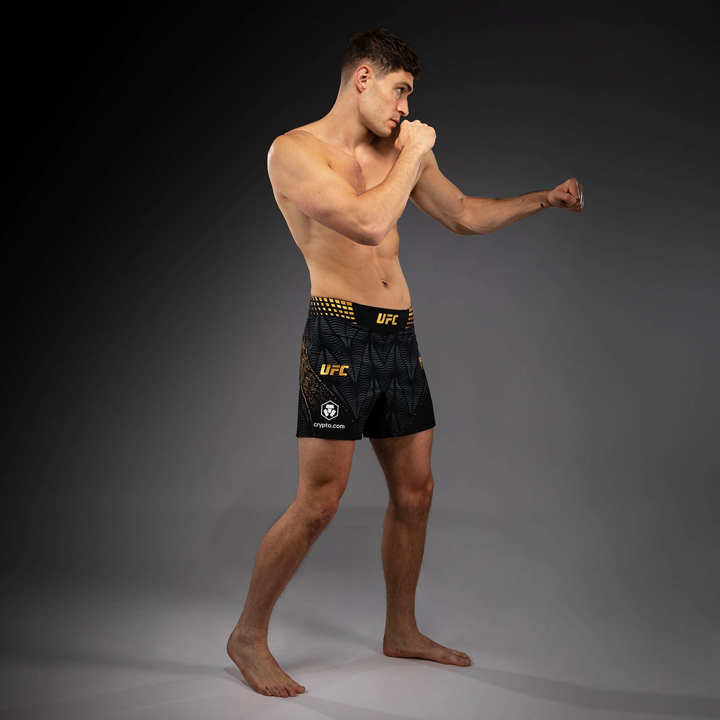 남성용 UFC Zenith by Venum Champion 오센틱 파이트 나이트 핏 파이트 쇼츠