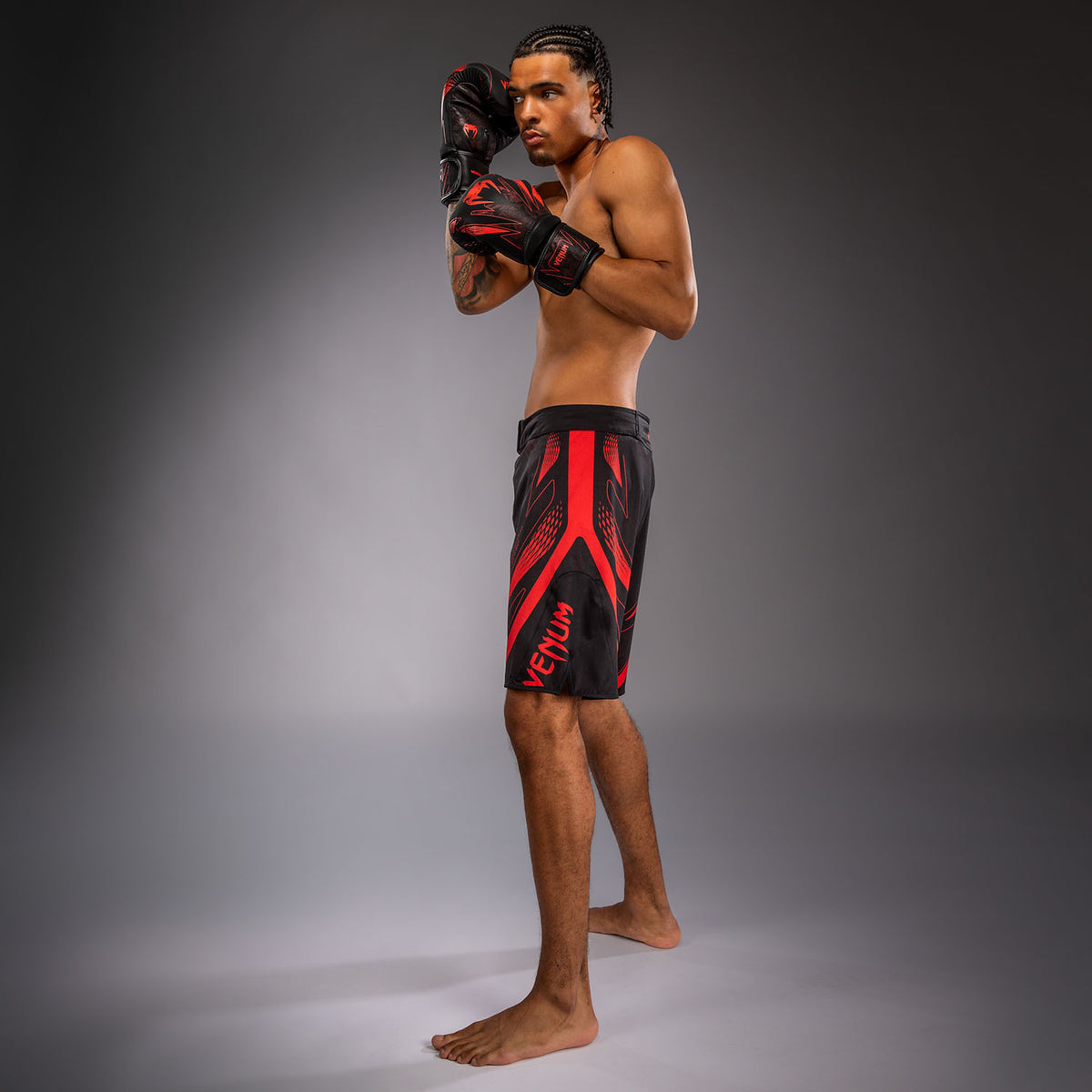 Venum Amazonia Reborn MMA 쇼츠 - 블랙/레드