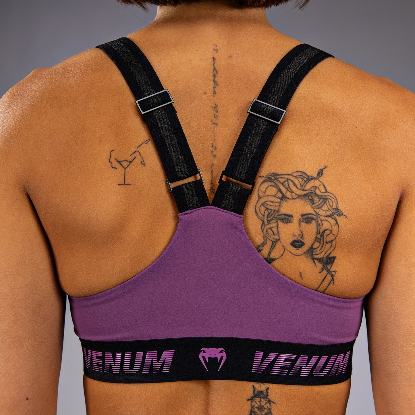 Venum Elevate 여성용 스포츠 브라 – 라일락