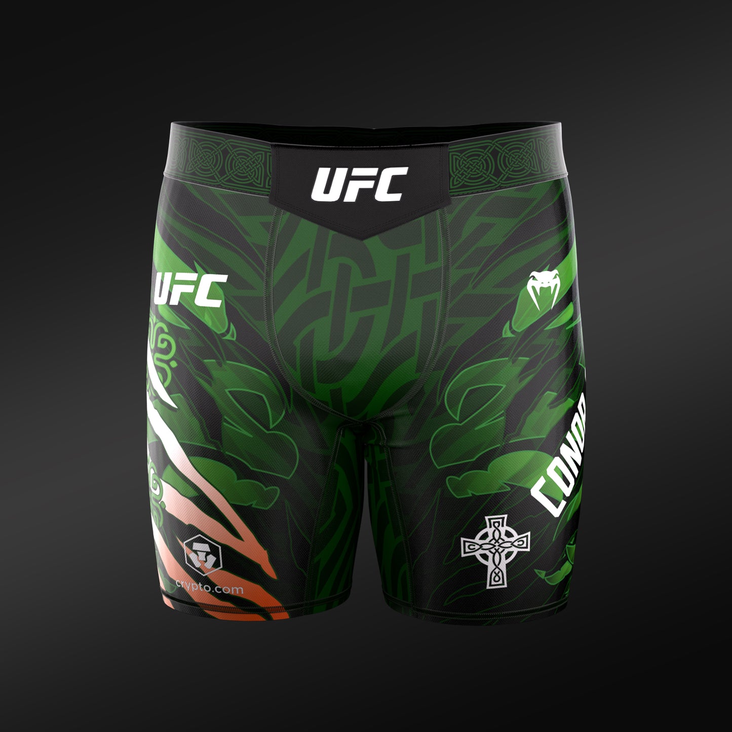 VENUM의 UFC Unrivaled 코너 맥그리거 남성용 발레 투두 반바지 - 그린